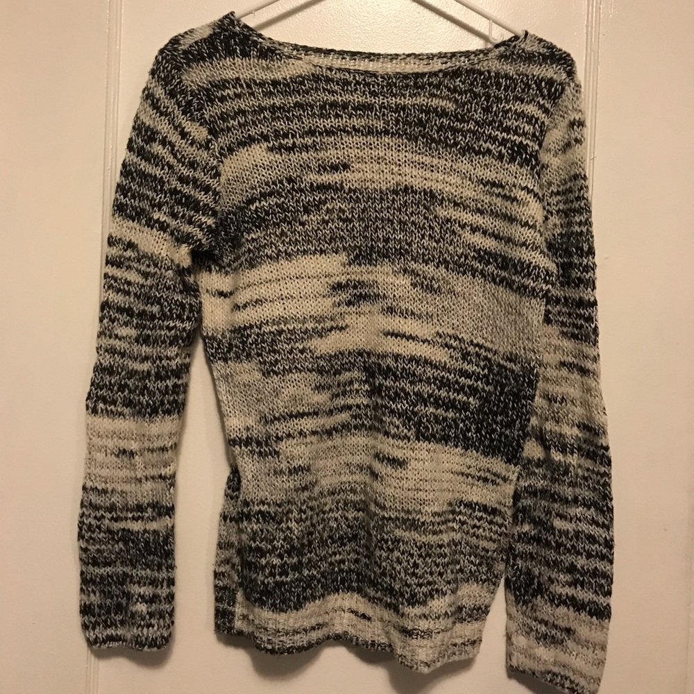 H&M Divided Gray, Black & White Sweater
